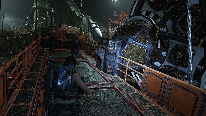 After the battle is over, go to the console and allow Jack to do its part - Act 3 Chapter 3 - Some Assembly Required | Gears 5 Walkthrough - Act III - Gears 5 Guide