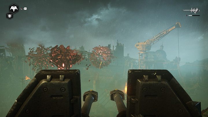 Climb up and use the turret - Act 4 Chapter 2 - The Fall | Gears 5 Walkthrough - Act IV - Gears 5 Guide