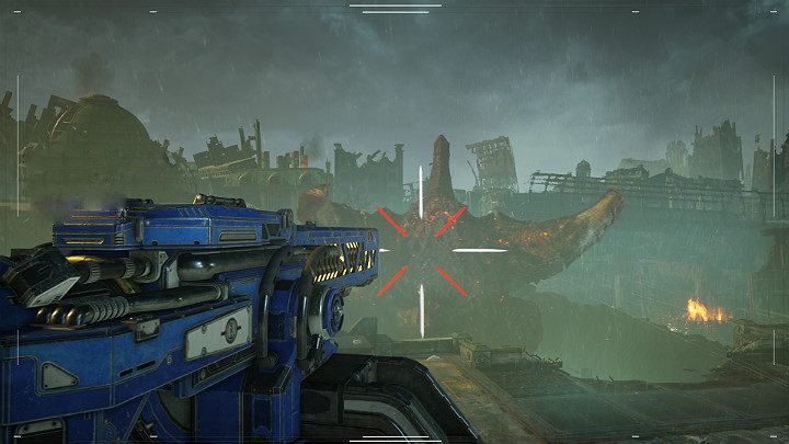 It is time to take another shot from the electromagnetic cannon - Act 4 Chapter 2 - The Fall | Gears 5 Walkthrough - Act IV - Gears 5 Guide