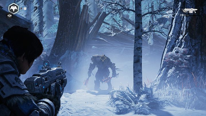 You will have to face a crystal guardian - Act 2 Chapter 3 - Forest for the trees | Gears 5 Walkthrough - Act II - Gears 5 Guide