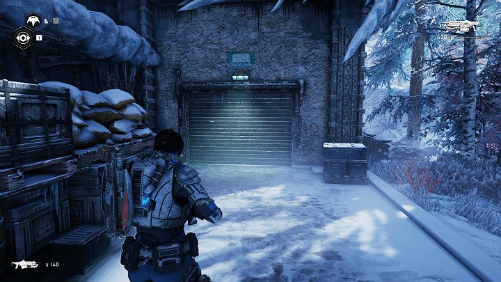 To continue your mission, you must pass through this gate - Act 2 Chapter 3 - Forest for the trees | Gears 5 Walkthrough - Act II - Gears 5 Guide