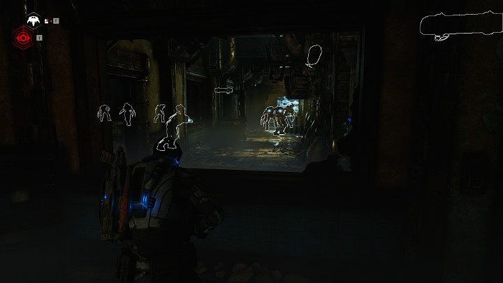 You encounter an army of sleeping robots - Act 2 Chapter 3 - Forest for the trees | Gears 5 Walkthrough - Act II - Gears 5 Guide