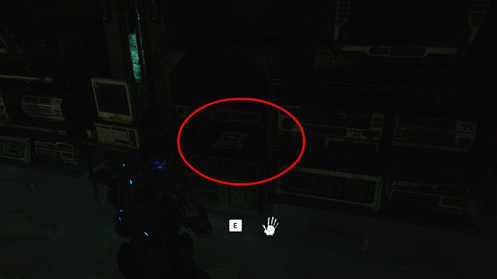 A collectible lies on the desk on the right - An outdated data medium - Act 2 Chapter 3 - Forest for the trees | Gears 5 Walkthrough - Act II - Gears 5 Guide