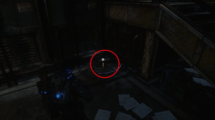 The first component is on the ground - Act 2 Chapter 4 - The Source of It All | Gears 5 Walkthrough - Act II - Gears 5 Guide