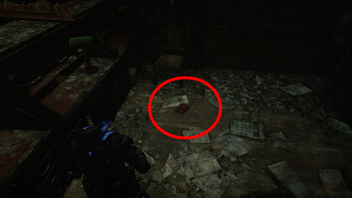 You can find the first collectible after entering East Barricade Academy - Act 3 Chapter 1 - Homefront | Gears 5 Collectibles - Act IV - Gears 5 Guide