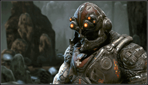 They're easy on the lower difficulty settings, but the higher, the better accuracy they have, and the more damage they inflict - The Locust - Gears of War 2 - Game Guide and Walkthrough