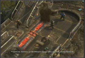 When the fire stops, another threat will show up on the left - Tip of the Spear - Rolling Thunder - Tip of the Spear - Gears of War 2 - Game Guide and Walkthrough