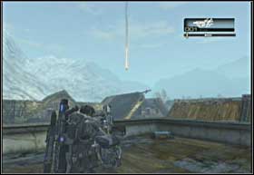 Go up and kill the Locust controlling the mortar, which will be helpful in clearing the path for the squad on the other side of the road - Tip of the Spear - Roadblocks - Tip of the Spear - Gears of War 2 - Game Guide and Walkthrough