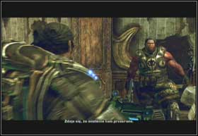 After a while you get to one of the ruined houses - Denizens - Sinking Feeling - Denizens - Gears of War 2 - Game Guide and Walkthrough