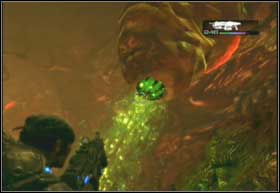 After successfully running away you will have to cross the stomach - Denizens - Intestinal Fortitude - Denizens - Gears of War 2 - Game Guide and Walkthrough