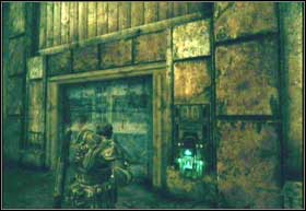 In the last room, activate the switch - Gathering Storm - Dirty Little Secrets - Gathering Storm - Gears of War 2 - Game Guide and Walkthrough