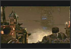 Behind the corner you will find the Locust Jailer Document - Hive - Hornets Nest - Hive - Gears of War 2 - Game Guide and Walkthrough