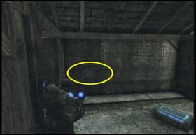 When the roof ends, run through the opened door in the building straight ahead - Gathering Storm - Rude Awakening - Gathering Storm - Gears of War 2 - Game Guide and Walkthrough