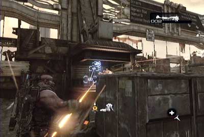 Once the area is clear head to the bridge - Chapter 6 - Hanging by a Thread - p. 1 - Act I - Gears of War 3 - Game Guide and Walkthrough