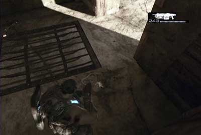 When you get to the location quickly go right - Chapter 5 - Hijack - Act II - Gears of War 3 - Game Guide and Walkthrough