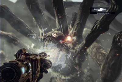 In the next part of the mission you will have to deal with little corpses - Chapter 3 - Breakneck Run - Act III - Gears of War 3 - Game Guide and Walkthrough