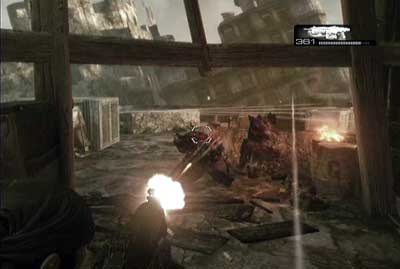 Now you only have to advance and eliminate all encountered opponents and meet with Dizzy - Chapter 3 - Hang em High - Act IV - Gears of War 3 - Game Guide and Walkthrough