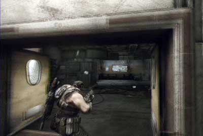 Now pass through the doors on the right - Chapter 5 - Bon Voyage - p. 1 - Act IV - Gears of War 3 - Game Guide and Walkthrough