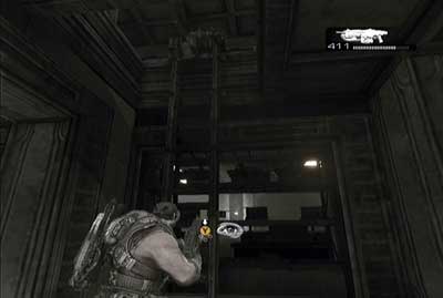 Get on the higher ground and kill encounter enemies (most of them have flamethrowers so eliminate them from distance) - Chapter 2 - Blackout - p. 1 - Act V - Gears of War 3 - Game Guide and Walkthrough