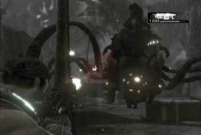 You will reach the square with enemies - Chapter 2 - Blackout - p. 1 - Act V - Gears of War 3 - Game Guide and Walkthrough