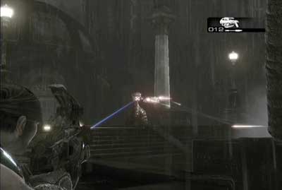 Continue along the path which leads to the strong defended stairs - Chapter 2 - Blackout - p. 1 - Act V - Gears of War 3 - Game Guide and Walkthrough