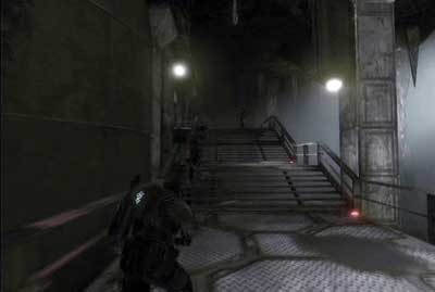 After shut down the generators pass through the doors which will open at the end of the room - Chapter 2 - Blackout - p. 2 - Act V - Gears of War 3 - Game Guide and Walkthrough