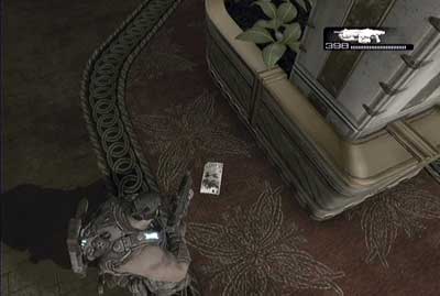 After the section with two elevators you will get to the area with round balconies - Chapter 5 - Ascension - Act V - Gears of War 3 - Game Guide and Walkthrough