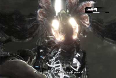 It's quite possible that the monster will fly on the tower where Marcus' father is working - Chapter 6 - Reckoning - Act V - Gears of War 3 - Game Guide and Walkthrough