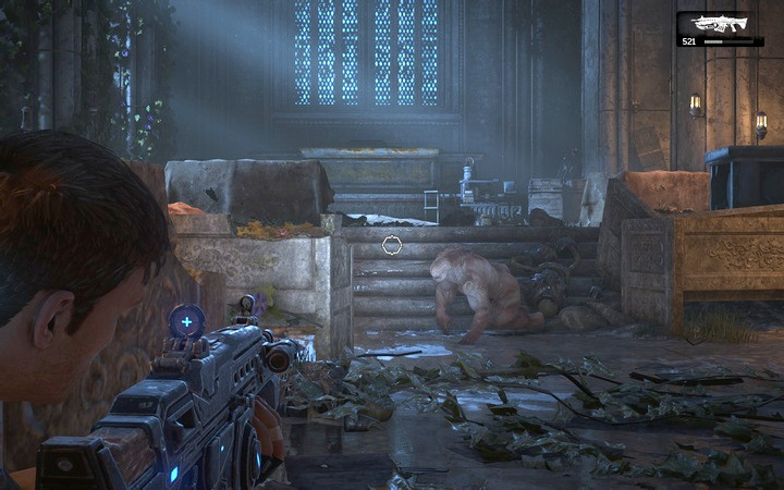 Remember to kill these mutants after you knock them down - you can use an execution to do it - Act 3:1-2 - Almost Midnight, Night Terrors | Walkthrough - Walkthrough - Gears of War 4 Game Guide