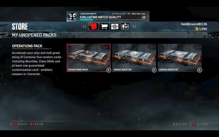 Packs are currently the only things you can buy for credits - Basic information and tips - Basic online gameplay - Gears of War 4 Game Guide