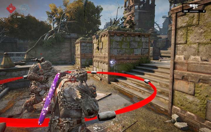 In this mode, you need to stand in specific places marked with a circle - an enemy who does that can be easily eliminated with a grenade - Online game modes - Basic online gameplay - Gears of War 4 Game Guide