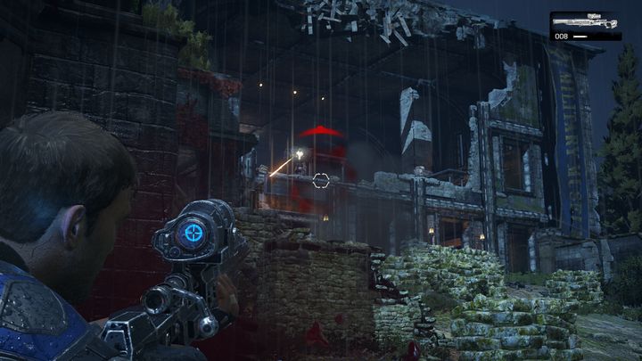 First you attack, and then defend the higher position. - Act 3:3 - At the Doorstep | Walkthrough - Walkthrough - Gears of War 4 Game Guide