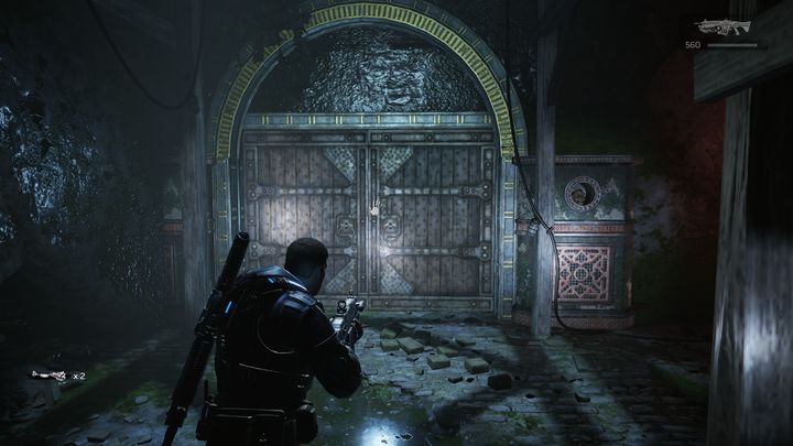 You will be under enemy fire even by the very first gate. - Act 3:4 - Do Not Go Gentle | Walkthrough - Walkthrough - Gears of War 4 Game Guide
