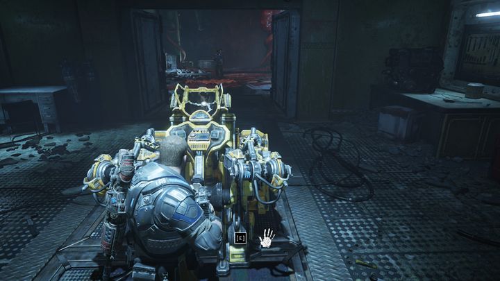 Driving the mech is amazing fun. Shame it does not last long. - Act 3:6 - Origins | Walkthrough - Walkthrough - Gears of War 4 Game Guide