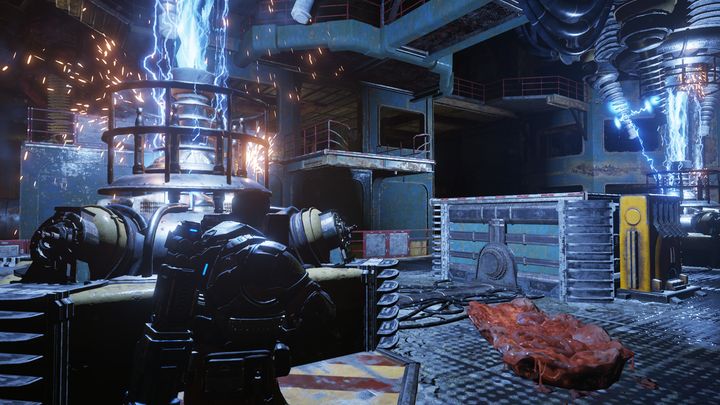 Combat by the generators. - Act 4:4 - Powerless | Walkthrough - Walkthrough - Gears of War 4 Game Guide