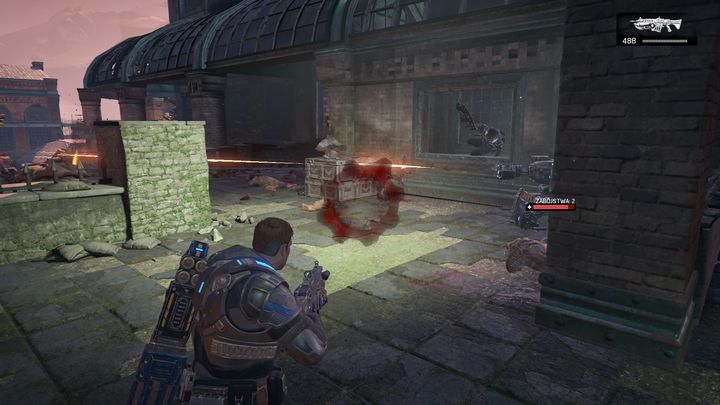 Effective turret placement is key. - Act 5:2 - Killing Time | Walkthrough - Walkthrough - Gears of War 4 Game Guide