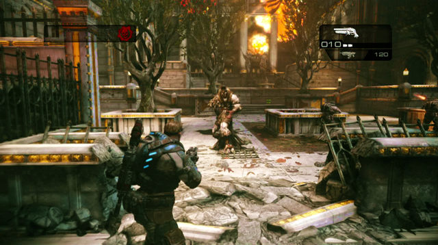 Return to the main street and head to the museum entrance - Museum Gardens - Museum Of Military Glory - Gears of War: Judgment - Game Guide and Walkthrough