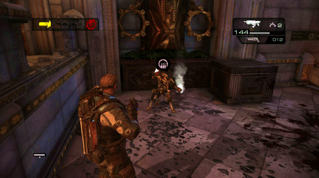 When the attack begins, I recommend focusing on defending the right wing, which is attacked with by more enemies - Great Hall - Museum Of Military Glory - Gears of War: Judgment - Game Guide and Walkthrough