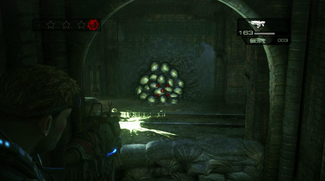 Go down the stairs - Archives - Museum Of Military Glory - Gears of War: Judgment - Game Guide and Walkthrough