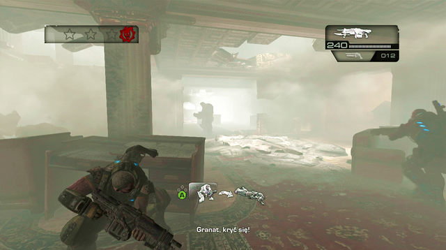 Go up the stairs - Magadha Villa - Seahorse Hills - Gears of War: Judgment - Game Guide and Walkthrough