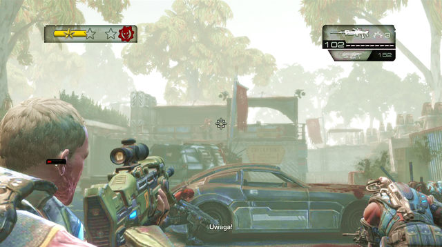 Bloodmounts will get through the farther gate - Windward Way - Seahorse Hills - Gears of War: Judgment - Game Guide and Walkthrough