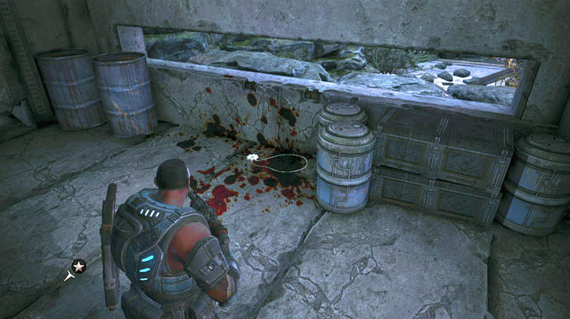 After clearing the area go to the destination - Fortress - Onyx Point - Gears of War: Judgment - Game Guide and Walkthrough