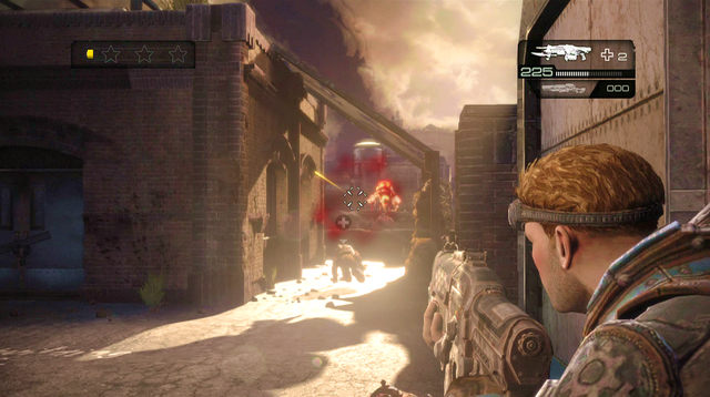 You'll find Retro Lancers and Gnasher in the room - Museum Square Rooftops - Downtown Halvo Bay - Gears of War: Judgment - Game Guide and Walkthrough