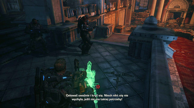 Enter the large hall - North Entrance - The Courthouse - Gears of War: Judgment - Game Guide and Walkthrough