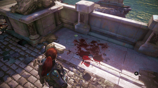 In the Enfield Bridge stage - Halvo Bay Military Academy - COG tags - Gears of War: Judgment - Game Guide and Walkthrough