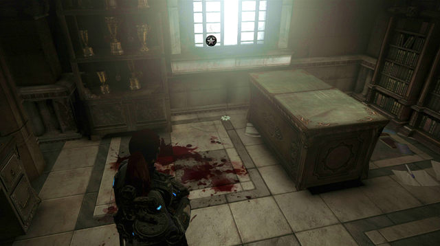 In the Courtyard stage - Halvo Bay Military Academy - COG tags - Gears of War: Judgment - Game Guide and Walkthrough