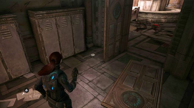 In the Atrium stage - Halvo Bay Military Academy - COG tags - Gears of War: Judgment - Game Guide and Walkthrough