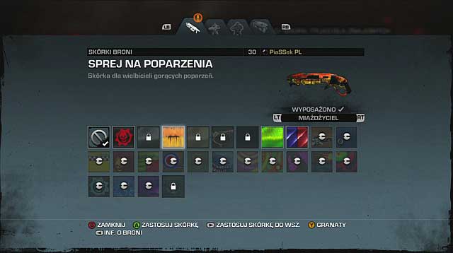 The box content can be checked in the Config section, PrizeBoxes tab - PrizeBoxes - Other - Gears of War: Judgment - Game Guide and Walkthrough