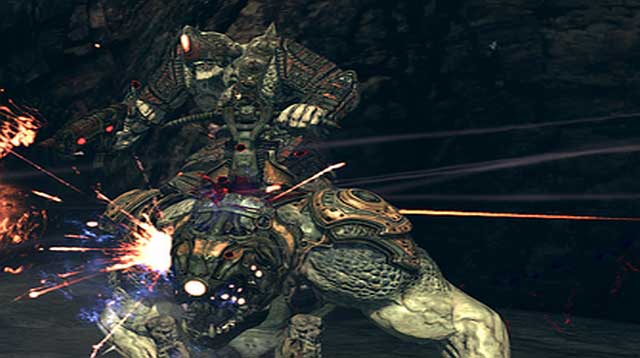 Bloodmount - a Grub riding a beast - Enemies - Other - Gears of War: Judgment - Game Guide and Walkthrough