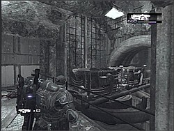 Go forward and right and you'll find 22 - Act III: Coalition Cargo/Darkest... - Walkthrough - Gears of War (PC) - Game Guide and Walkthrough